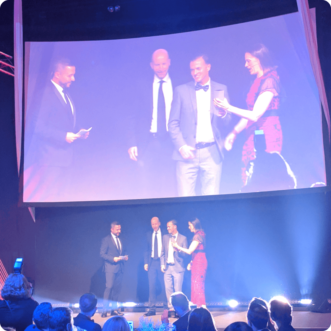 Accepting Google Award
